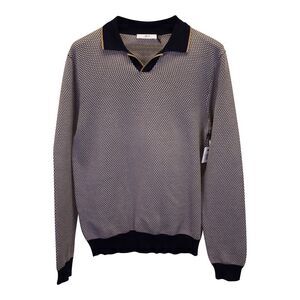 Mr. P Slim-Fit Honeycomb-Knit Polo Shirt in Multicolor Cotton